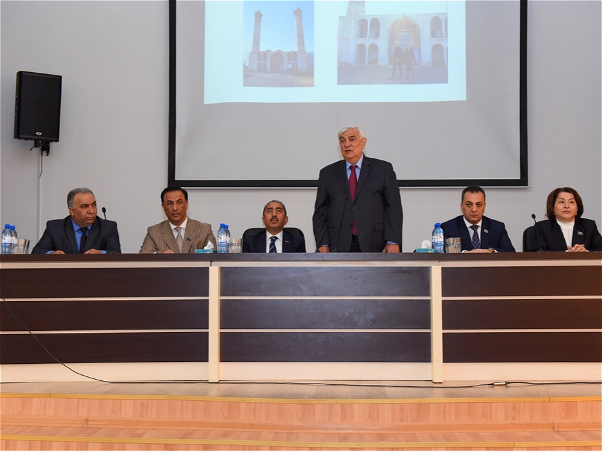 AUL held a conference on the theme: 'A Leader Leading Azerbaijan to Victory'.