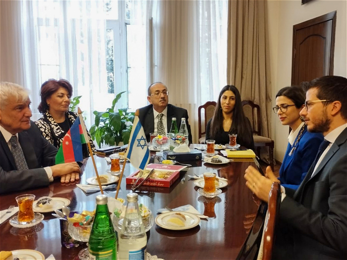 Academician Kamal Abdulla met with Israeli Ambassador to Azerbaijan