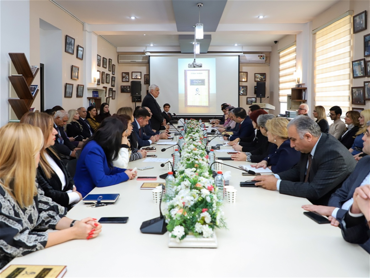 The book "Difai: Preliminary Historical Conditions and Causes of the Armenian-Azerbaijani Conflict in the Early XX Century" was discussed in AUL